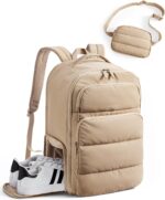 BAGSMART 35L Travel Backpack Women, 17.3 Inch Carry On Backpack Flight Approved,... - Image 2