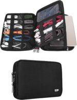 BUBM Double Layer Electronic Accessories Organizer, Travel Gadget Bag for Cables... - Image 2