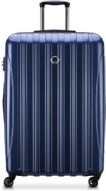 DELSEY PARIS Helium Aero Hardside Expandable Luggage with Spinner Wheels, Blue C... - Image 2