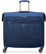 DELSEY PARIS Helium DLX Rolling Garment Bag with Spinner Wheels, Navy Blue - Image 2