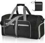 Dimayar 40L Travel Duffle Bag for Men Women - Foldable Duffel Bag with Shoes Com... - Image 2