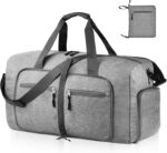Dimayar 65L Travel Duffle Bag for Men Women - Foldable Duffel Bag with Shoes Com... - Image 2