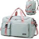 Eslcorri Gym Duffle Bag for Women Men, Sports Backpack with Wet & Shoe Compartme... - Image 2
