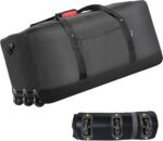 Finnhomy 120L Foldable Rolling Duffel Bag with 3 Wheels, Light Weight Travel Duf... - Image 2