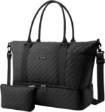 HOTOR Travel Duffel Bag - Weekender Bags for Women, Gym Tote Bags with Shoe Comp... - Image 2