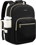 LOVEVOOK Laptop Backpack for Women with Giant Tumbler Holder 15.6 inch,Designer ... - Image 2