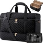 LOVEVOOK Large Travel Duffle Bag, Weekender Bags for Women With Shoe Compartment... - Image 2