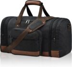 Litvyak Duffle Bag for Travel, 50L Canvas Travel Duffel Bags Overnight Weekend G... - Image 2