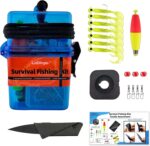 Mini Survival Fishing Kit Small Emergency Fishing Gear Box Pocket Fishing Tackle... - Image 2