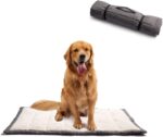 Outdoor Dog Bed, Portable Dog Travel Mat, Rollup Pet Camping Gear, Crate Pad wit... - Image 2