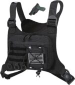 Outdoor Sports Chest Bag for Men, Chest Vest Holster Fits Most Pistols, EDC Trav... - Image 2