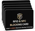 SaiTech IT 5 Pack RFID Blocking Card, One Card Protects Entire Wallet Purse, NFC... - Image 2