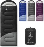 Sleeping Bags for Adults Warm Weather,Backpacking Compact Lightweight Camping Sl... - Image 2