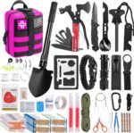 Survival Gear and Equipment with Molle Pouch, for Men Women Camping Outdoor Adve... - Image 2