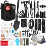 Survival Kit, 250Pcs Survival Gear First Aid Kit with Molle System Compatible Ba... - Image 2