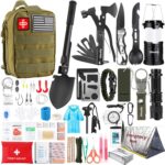 Survival Kit, Gifts for Men Women Teen Boys, 252 pcs Survival Gear and Equipment... - Image 2