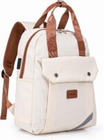 Travel Backpack with External USB Port, Durable Lightweight Backpack with One La... - Image 2