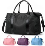 Travel Duffle Bag, Weekender Travel Bag Men Small Gym Bag for Women, Hospital Ba... - Image 2