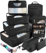 Veken 10 Set/8 Set Packing Cubes for Travel Essentials, Suitcase Organizer Bags ... - Image 2