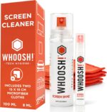 WHOOSH! Screen Shine Duo - Screen Cleaner Spray for iPad, Monitor, Laptop, MacBo... - Image 2