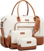 Weekender Bags for Women, Travel Tote Duffle Bag Carry On Overnight Bag with Cos... - Image 2