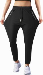 Women's Outdoor Hiking Pants Lightweight Breathable Quick Dry Stretchy Running A... - Image 2