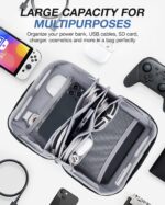 BAGSMART Electronics Organizer Pouch, Travel Tech Organizer Bag for Travel Essen... - Image 3