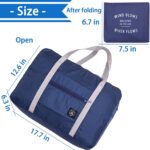 Foldable Travel Duffel Bags 2PCS Tote Carry On Luggage Spirit Airlines Personal ... - Image 3