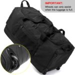 Laripwit Collapsible Duffle Bag with Wheels 130-170L Extra Large Expandable Trav... - Image 6