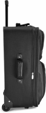 Travel Select Amsterdam Softside Expandable Luggage with Rolling Wheels, Gray, 4... - Image 4