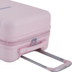 French Connection St. Martin Carry-On Luggage with Cup Holder/USB Ports, Pink A ... - Image 6