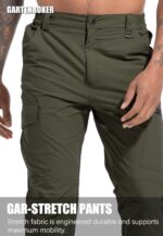 Men's Lightweight Hiking Cargo Work Pants Quick Dry Water Resistant Fishing Trav... - Image 10