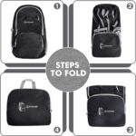 ZOMAKE Lightweight Packable Backpack 30L, Foldable Hiking Backpacks Water Resist... - Image 6