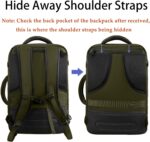 MATEIN Expandable Air Travel Backpack, Light Weight Carry on Backpack with Troll... - Image 6