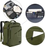 MATEIN Expandable Air Travel Backpack, Light Weight Carry on Backpack with Troll... - Image 7