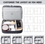 Lanola Travel Cable Organizer Bag, Electronic Accessories Case Portable Double L... - Image 5