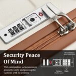 imiomo Hard Shell 20 Inch Carry on Luggage 3 Piece Set with Travel Backpack, Lig... - Image 4