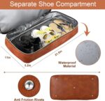 Weekender Bag for Women, Travel Duffel Bag Carry On Overnight Bag with Shoe Comp... - Image 5