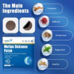 32ct Motion Sickness Patches – Sea Sickness Patches for Cruise, Car, Airplane, a... - Image 5