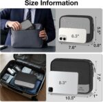 MATEIN Cord Organizer Travel Case 2 Pack, Water Resistant Tech Organizer Pouch f... - Image 5