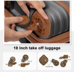 Joyway Luggage Set 7 Piece Suitcase Sets with Spinner Wheel,Hardside Expandable ... - Image 8