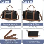 Travel Duffle Bag for Women, Weekender Bags, Hospital Bag for Labor Delivery, Li... - Image 3