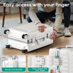 Joyway 20 Inch Carry on Luggage with Aluminium Frame and Front Pocket, PC Hardsh... - Image 5