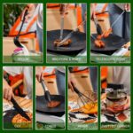 Camping Essentials Cookware Cooking Utensils Set - Portable Camp Kitchen Mess Ki... - Image 5