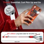 Dual Type-C Port 4in2 USB C Cable for iPhone Watch Charger/iPhone 17 Charger/Lig... - Image 6