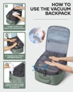 suwasp Vacuum Backpack Travel for Women Men, Travel Backpack with Vacuum System,... - Image 5