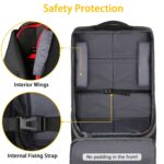 YOREPEK Padded Car Seat Travel Bag Backpack for Airplane, Heavy Duty Car Seat Ba... - Image 5