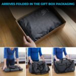 Bago Large Foldable Duffel Bags for Traveling Women & Men - 80L Packable Duffle ... - Image 9