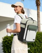 LOVEVOOK Travel Backpack for Women & Men, 40L Large Airline Approved Carry on Ba... - Image 3