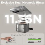 Qi2 Magnetic Wireless Charger Stand Station, Portable Travel Charging Station, 1... - Image 5